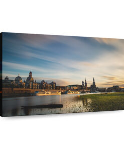 city skyline near body of water during sunset dresden 3