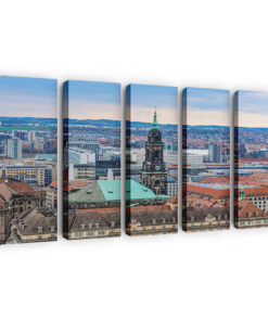 dresden old town aerial view germany 1