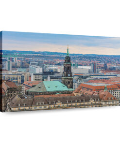 dresden old town aerial view germany 3