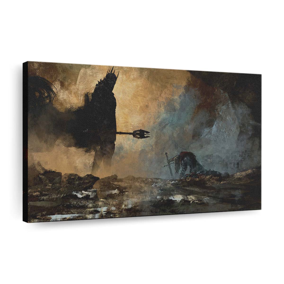 Leinwandbild Das Schicksal Isildurs Der Herr Der Ringe the fate of isildur the lord of the rings by anatofinnstark dd6ihs6 pre