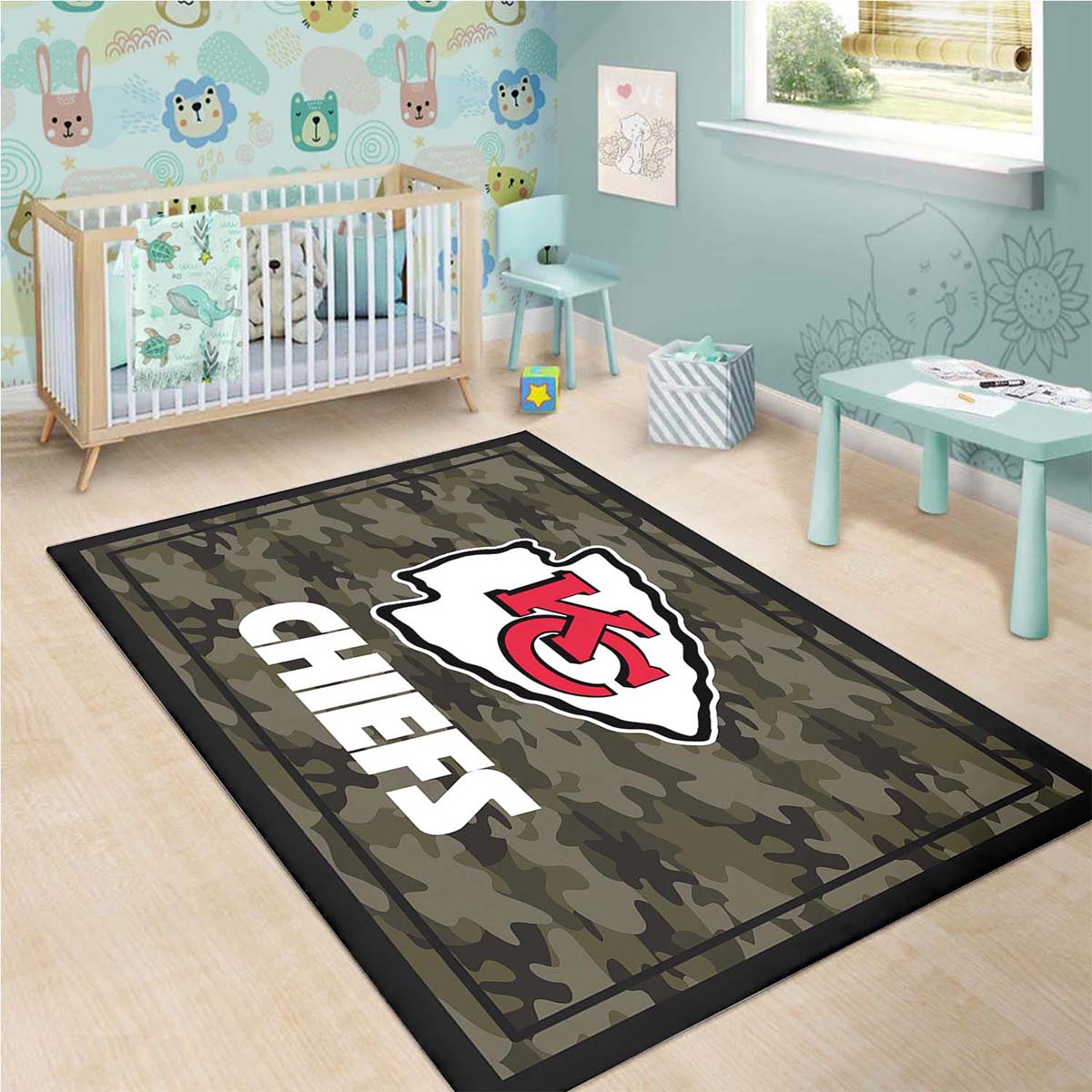 Kansas City Chiefs Fuballmannschaft Teppich, Sportteppich, Jungenzimmer Teppich kansas city chiefs fuballmannschaft