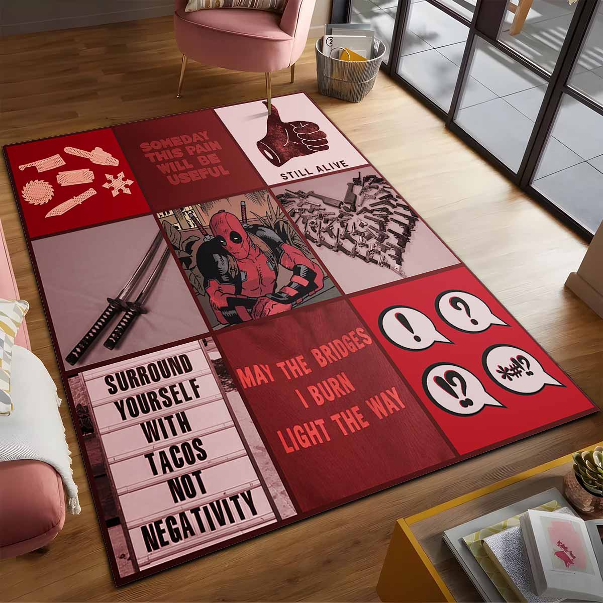 Deadpool 20 Teppich, Premium Merchandise für das perfekte Nerd-Zimmer 5 deadpool 20 teppich