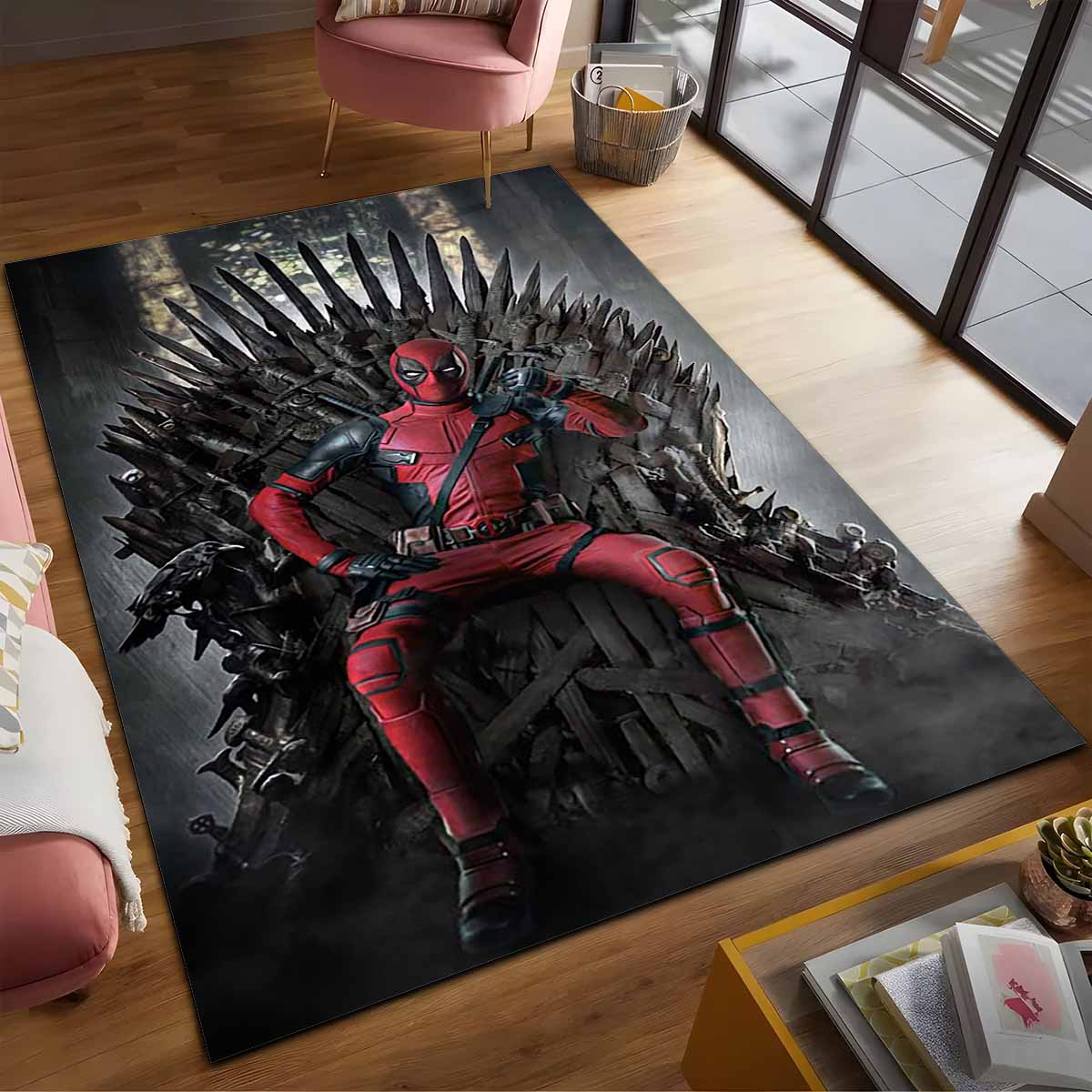 Deadpool Game Of Thrones Teppich, Echte Wohlfühlatmosphäre im unverkennbaren Comic-Look 5 deadpool game of thrones teppich