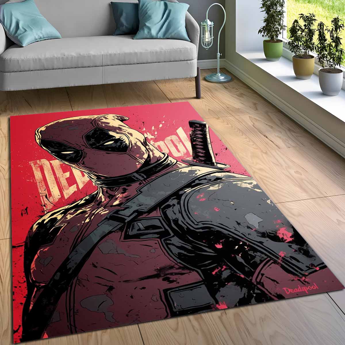 Deadpool 23 Teppich, Echte Wohlfühlatmosphäre im unverkennbaren Comic-Look deadpool 23 teppich
