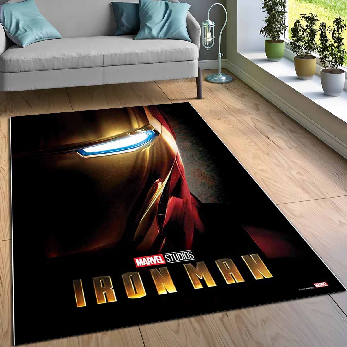 Ironman Avenger Marvel 1005 Teppich, Schallschluckend und perfekt geeignet für die Zockerecke ironman avenger marvel 1005 teppich