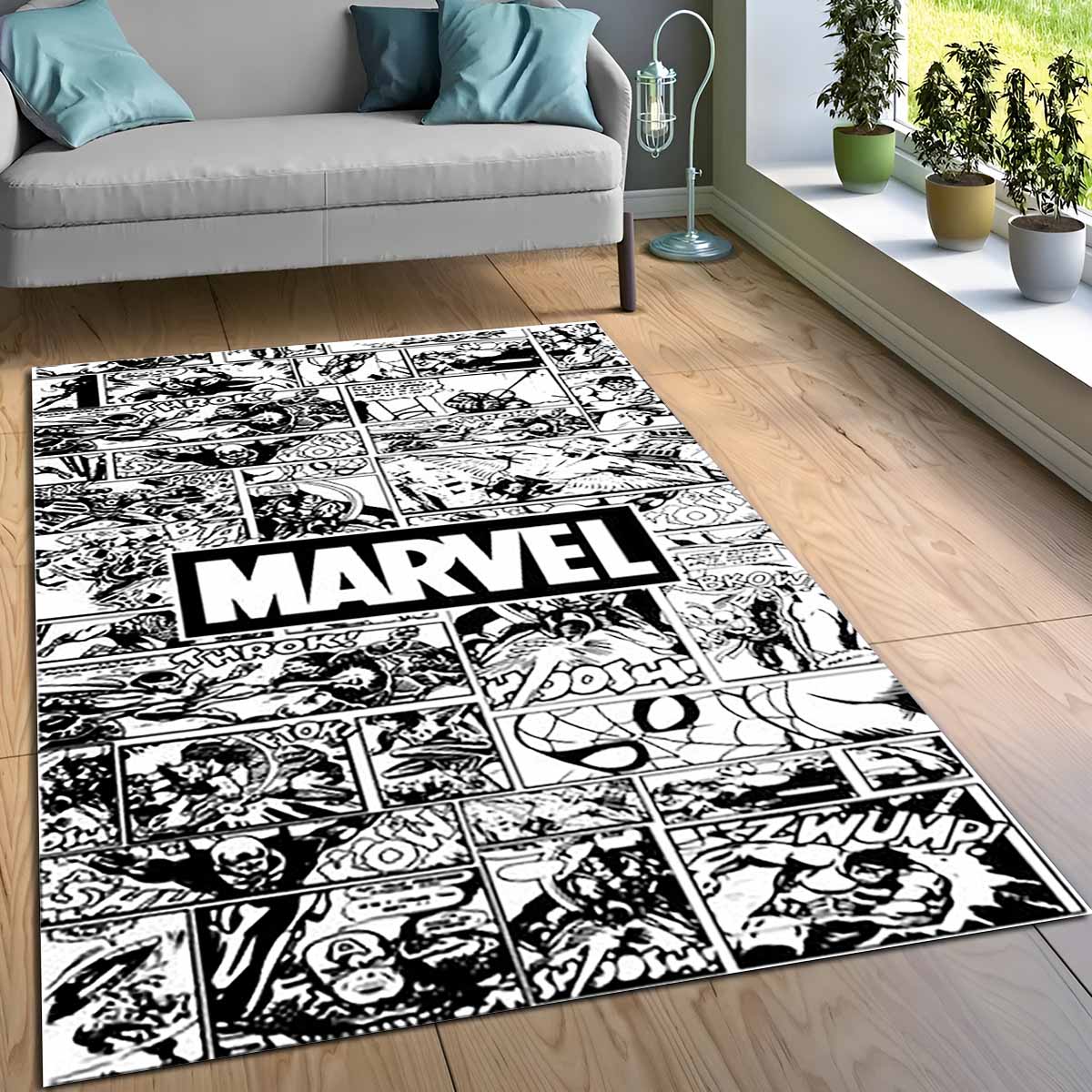 Marvel Avengers 1010 Teppich, Schadstoffgeprüfter Spielteppich für kleine und große Helden marvel avengers 1010 teppich