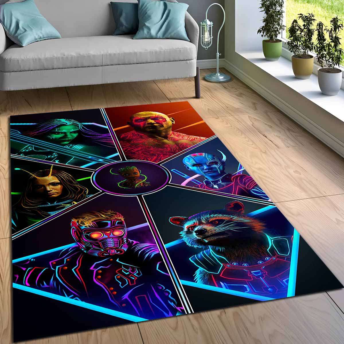 Marvel Avengers 1029 Teppich, Leicht zu reinigender Kurzflor-Teppich für Serien-Marathons marvel avengers 1029 teppich