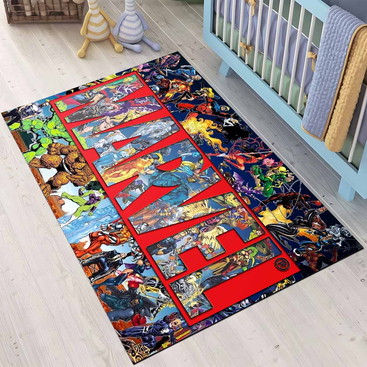 Marvel Avengers 1030 Teppich, Pflegeleichter Webteppich für Wohnzimmer und Gaming-Zone marvel avengers 1030 teppich