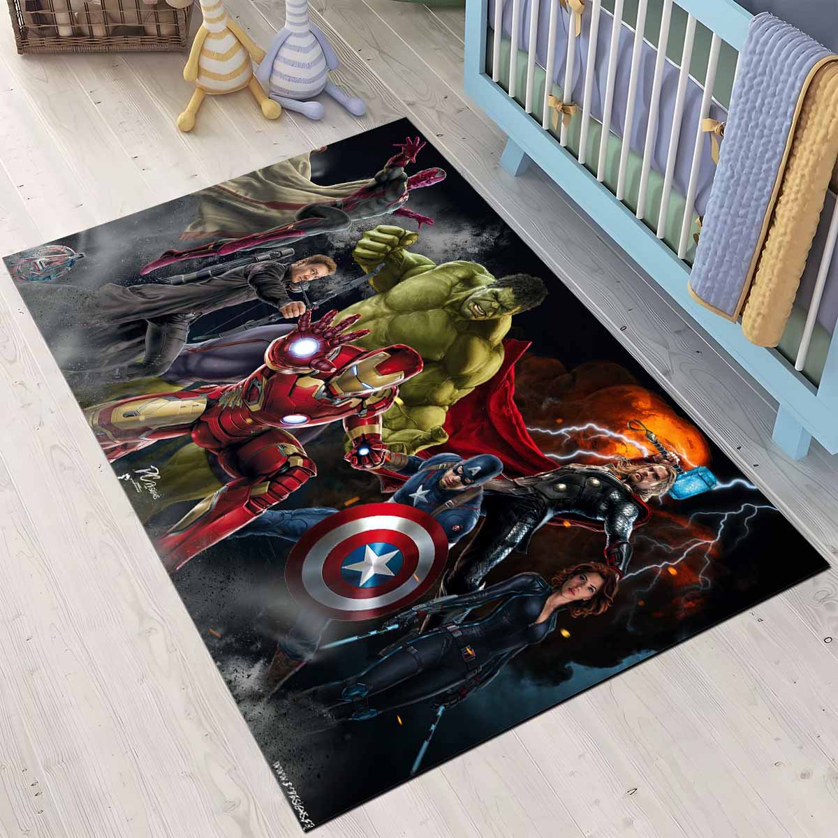 Marvel Avengers 1032 Teppich, Das ideale Geschenk für Marvel-Fans und Comic-Liebhaber marvel avengers 1032 teppich