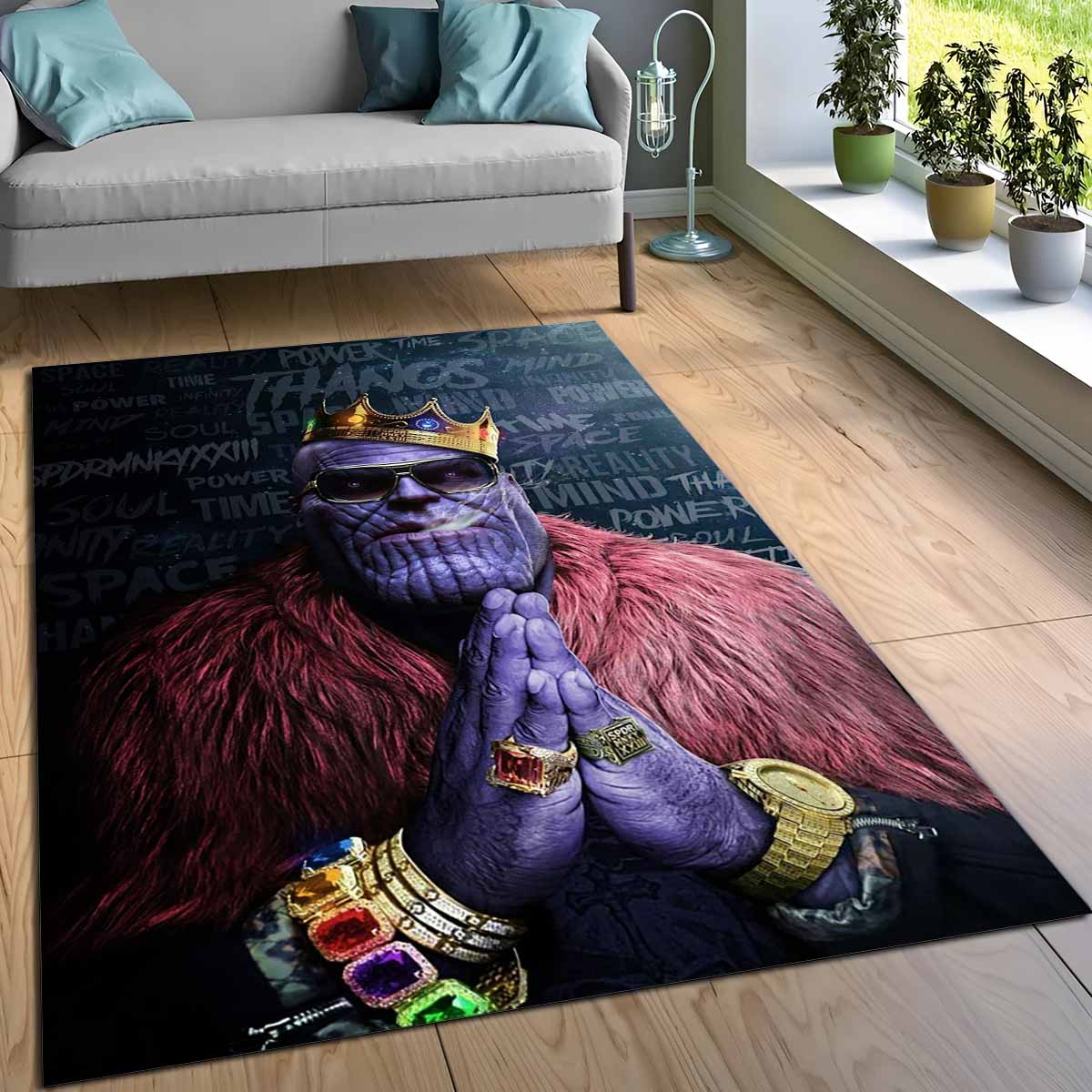 Thanos Marvel Teppich, Offizieller Avenger-Style für moderne Jugendzimmer thanos marvel teppich