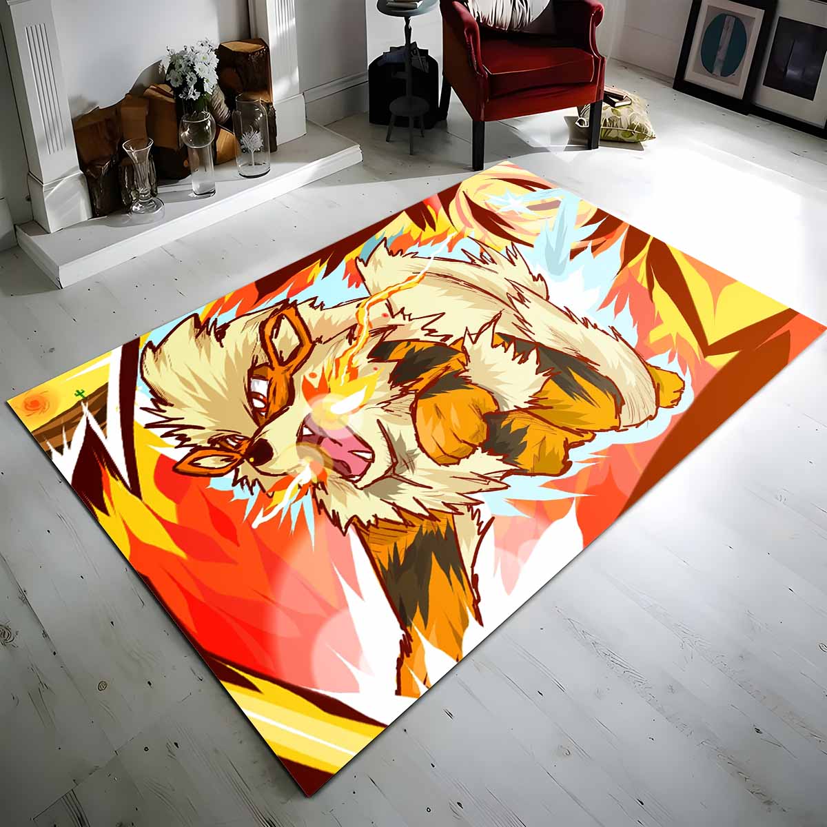 Arkani Pokmon Die Legende Arcanine Pokemon The Legend Teppich, Langlebige Qualität für intensive tägliche Nutzung arkani pokmon die legende arcanine pokemon the legend teppich