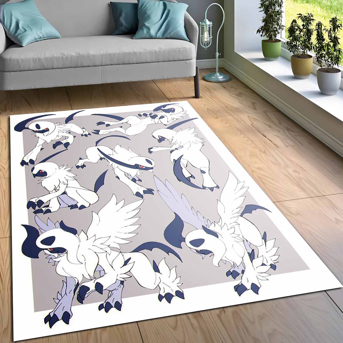 absol pokmon 8 teppich
