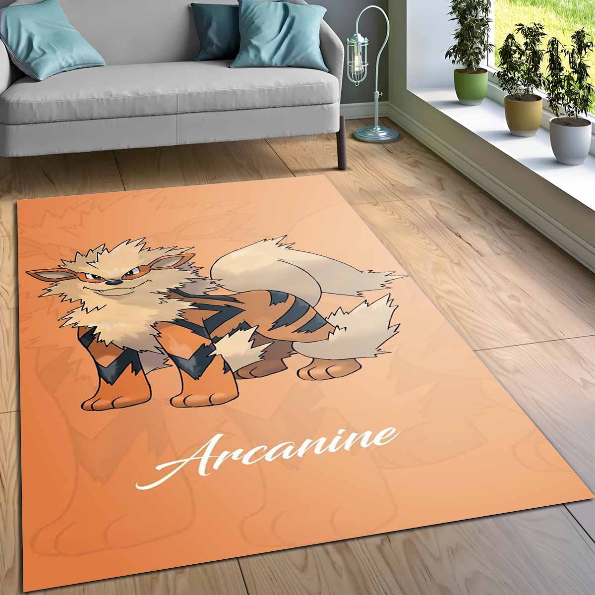 Arkani Pokmon Die Legende Arcanine Pokemon The Legend 4 Teppich, Perfektes Geschenk für Gamer und Anime Liebhaber 5 arkani pokmon die legende arcanine pokemon the legend 5 teppich