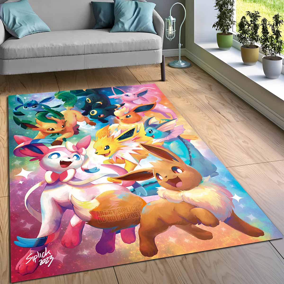 Endivie Gen 2 Pflanzen-pokmon Teppich, Perfektes Geschenk für Gamer und Anime Liebhaber 5 evoli entwicklung pokmon eevee evolution pokemon 10 teppich